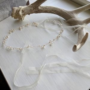 Gold Pearl Leaf Bridal Belt